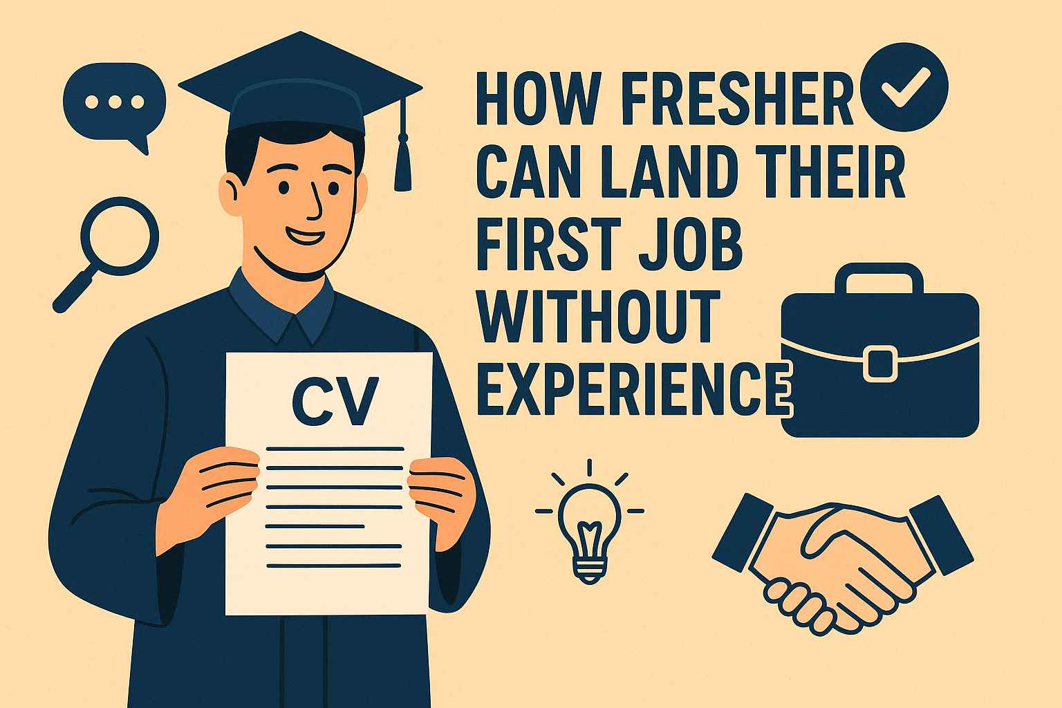 How Freshers Can Land Their First Job Without Experience